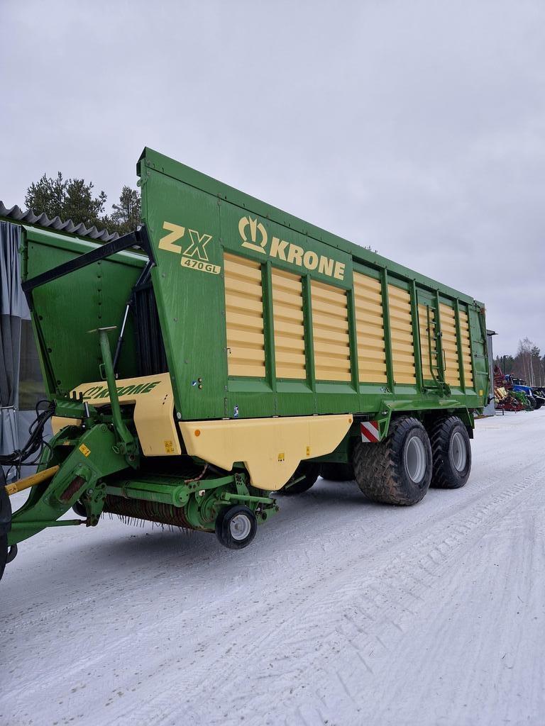 Krone ZX470 Self loading trailers