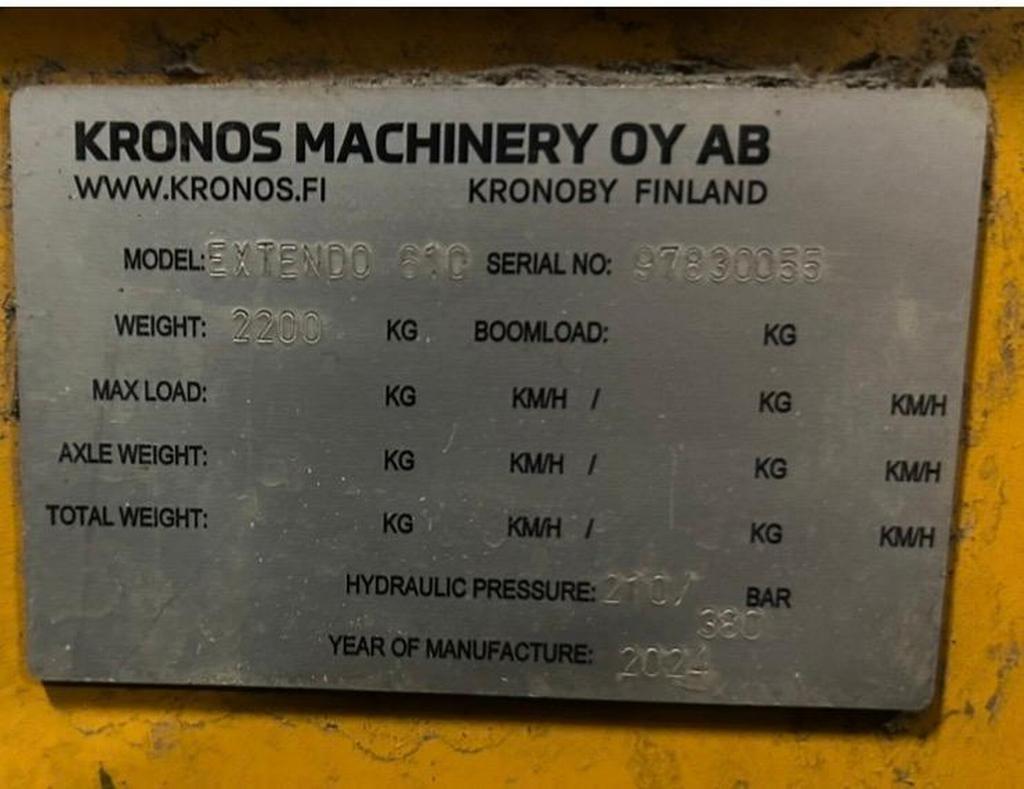 Kronos EXTENDO 610 Mulcher