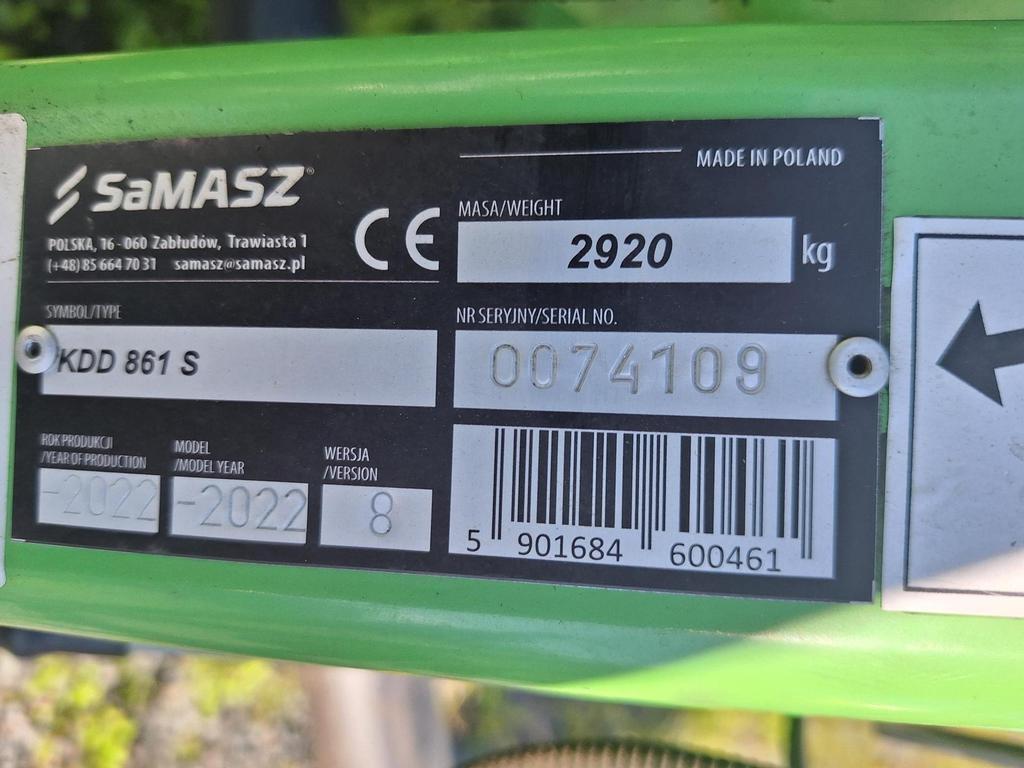Samasz KDD861S Segadoras acondicionadoras