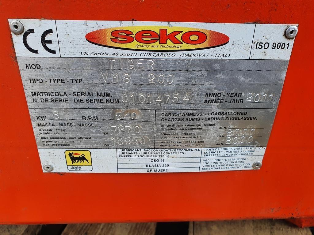 Seko VMS 200 TIGER 20M3 Miscelatori