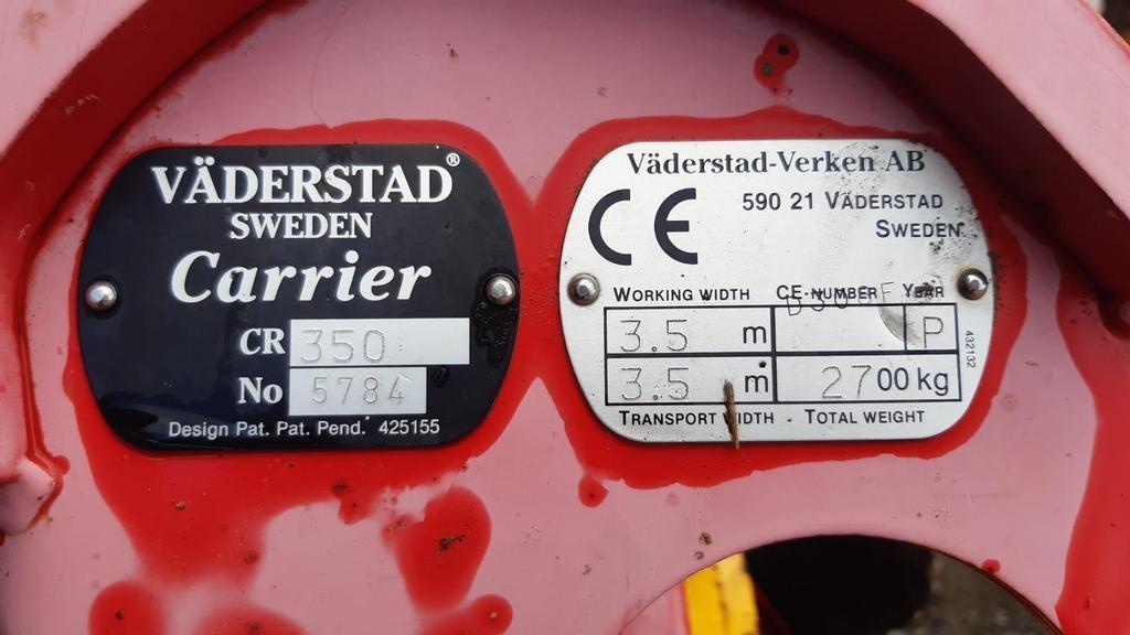 Väderstad CARRIER 350 ST Disc harrows