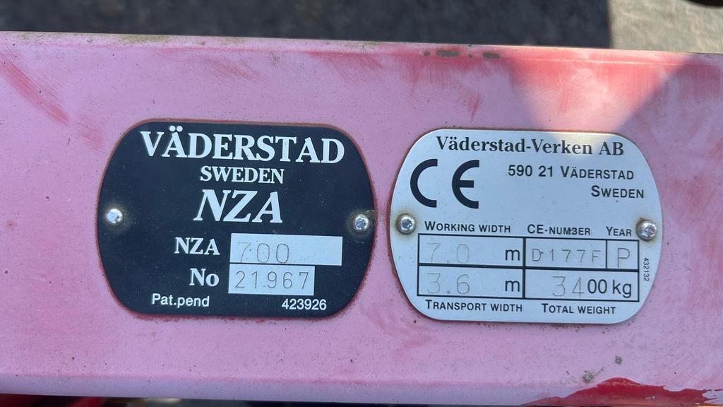 Väderstad NZA 700-5 Erpici