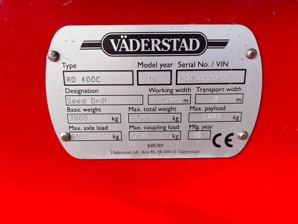 Väderstad RAPID 400C Seminatrici combinate