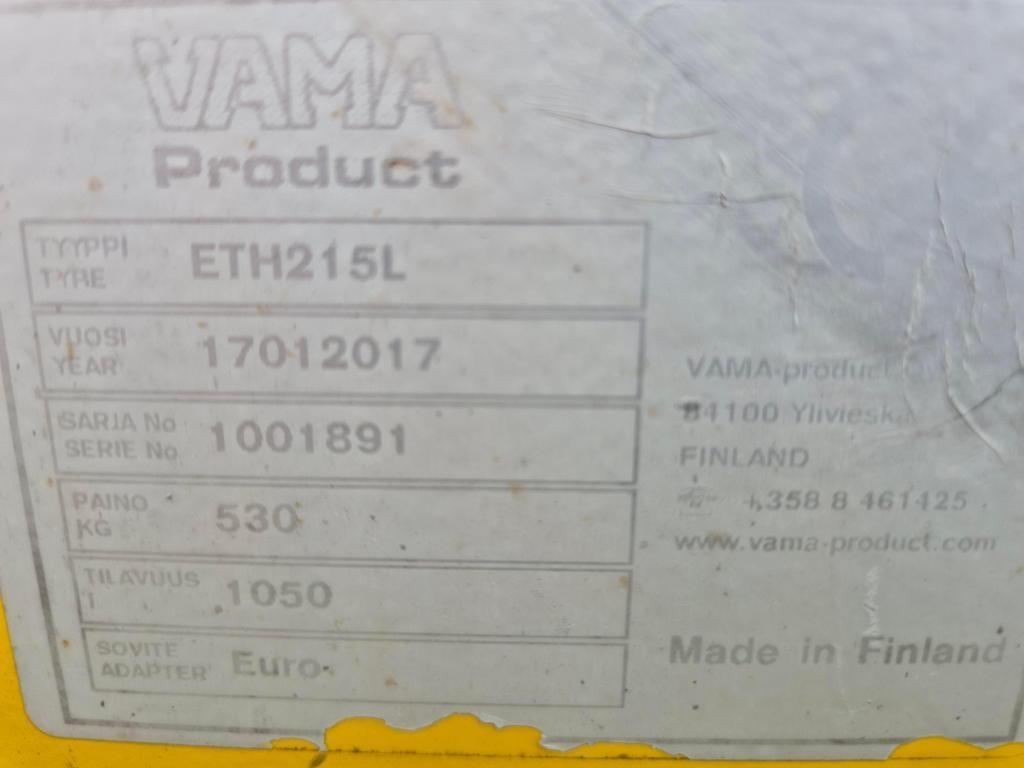 Vama HIEKOITUSKAUHA ETH215 Spargisabbia e spargisale