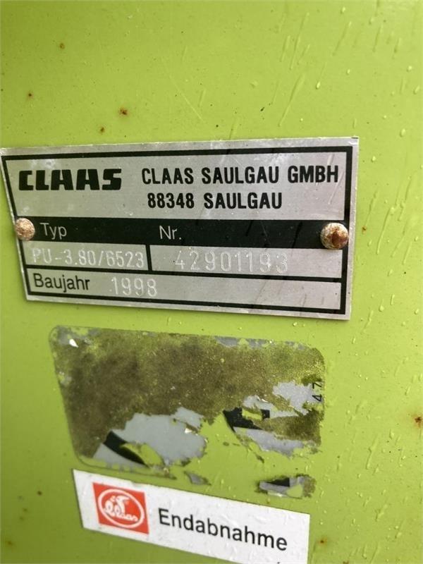 CLAAS PU 380 Altri macchinari per falciare e trinciare
