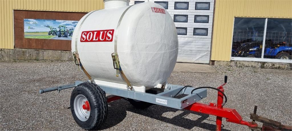 Solus VANDVOGN 2000 LTR. STÅR SOM NY Tankanhængere
