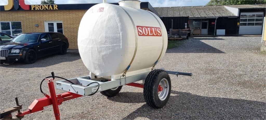Solus VANDVOGN 2000 LTR. STÅR SOM NY Tankanhængere