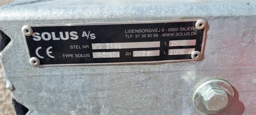 Solus VANDVOGN 2000 LTR. STÅR SOM NY Tankanhængere