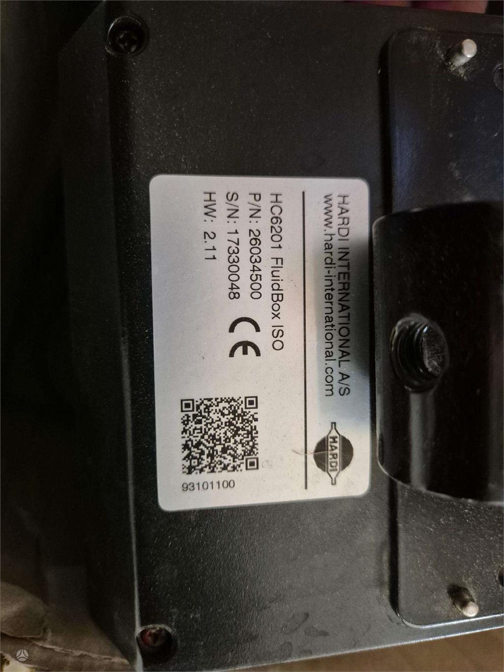 Hardi HC6201 FluidBox ISO Žemės ūkis - Kita
