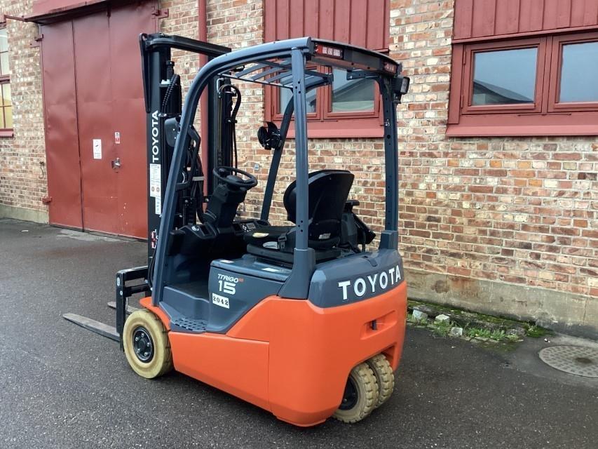 Toyota 8FBE15T Elmotviktstruckar