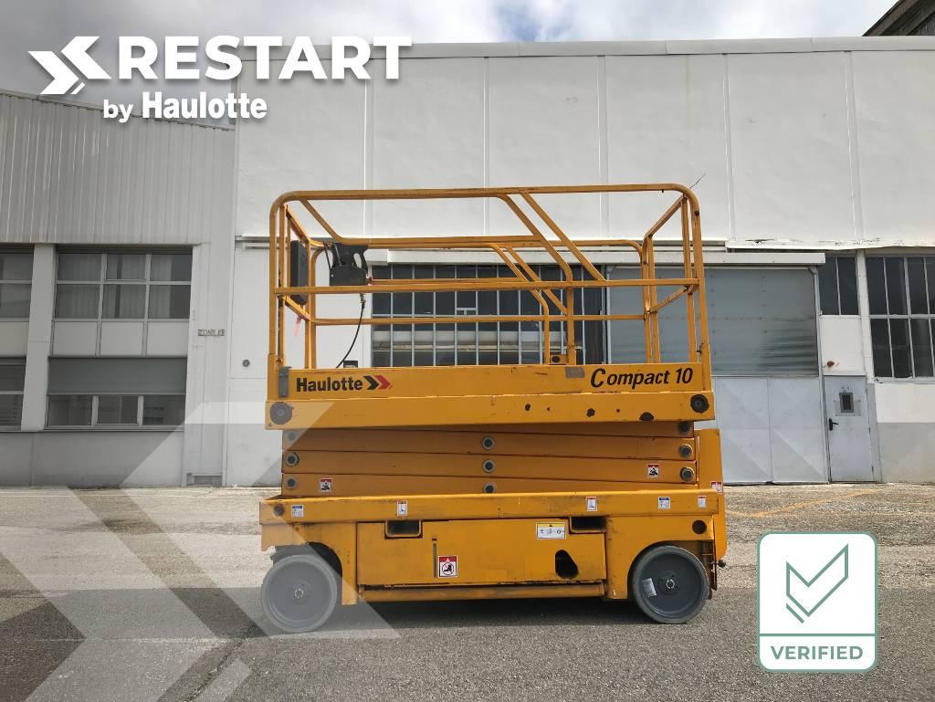 HAULOTTE COMPACT10 - NEW BATTERIES NEW WHEELS Plataformas tijera