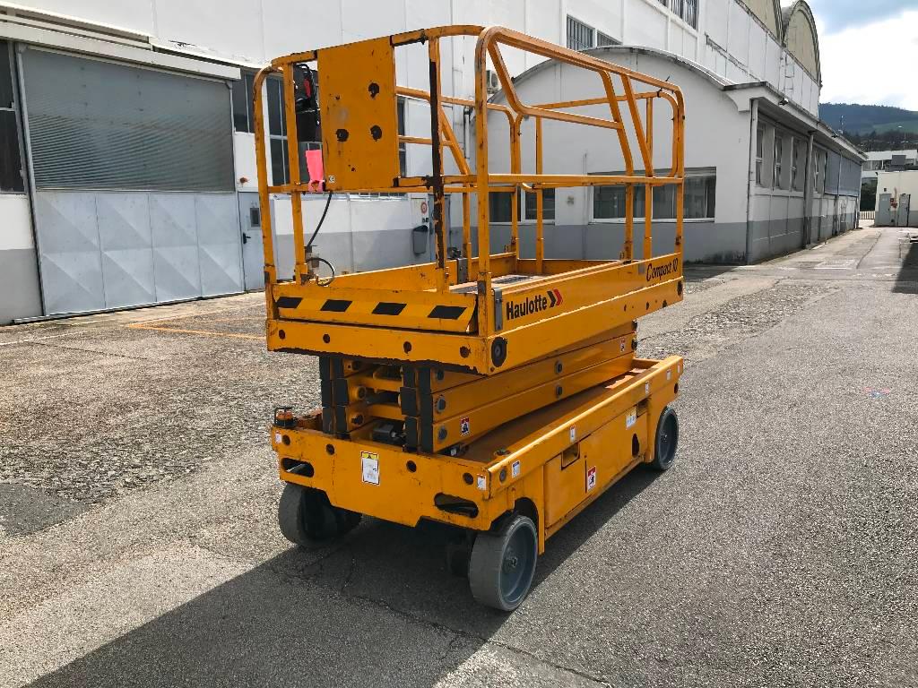 HAULOTTE COMPACT10 - NEW BATTERIES NEW WHEELS Plataformas tijera