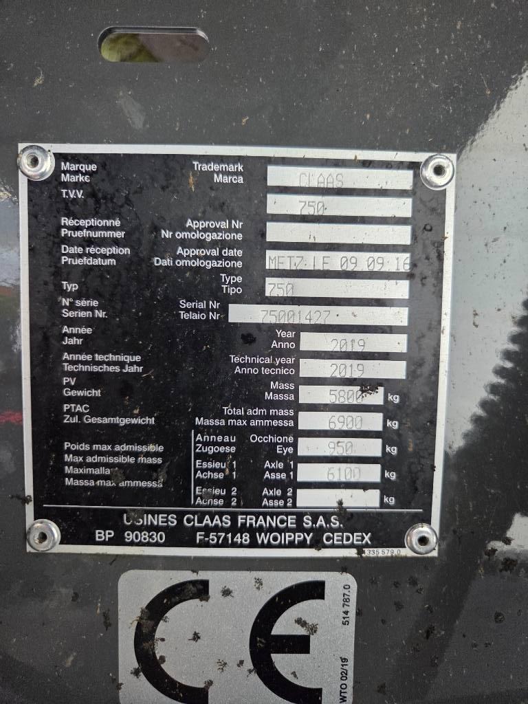 CLAAS 455 Uniwrap Rundballenpressen