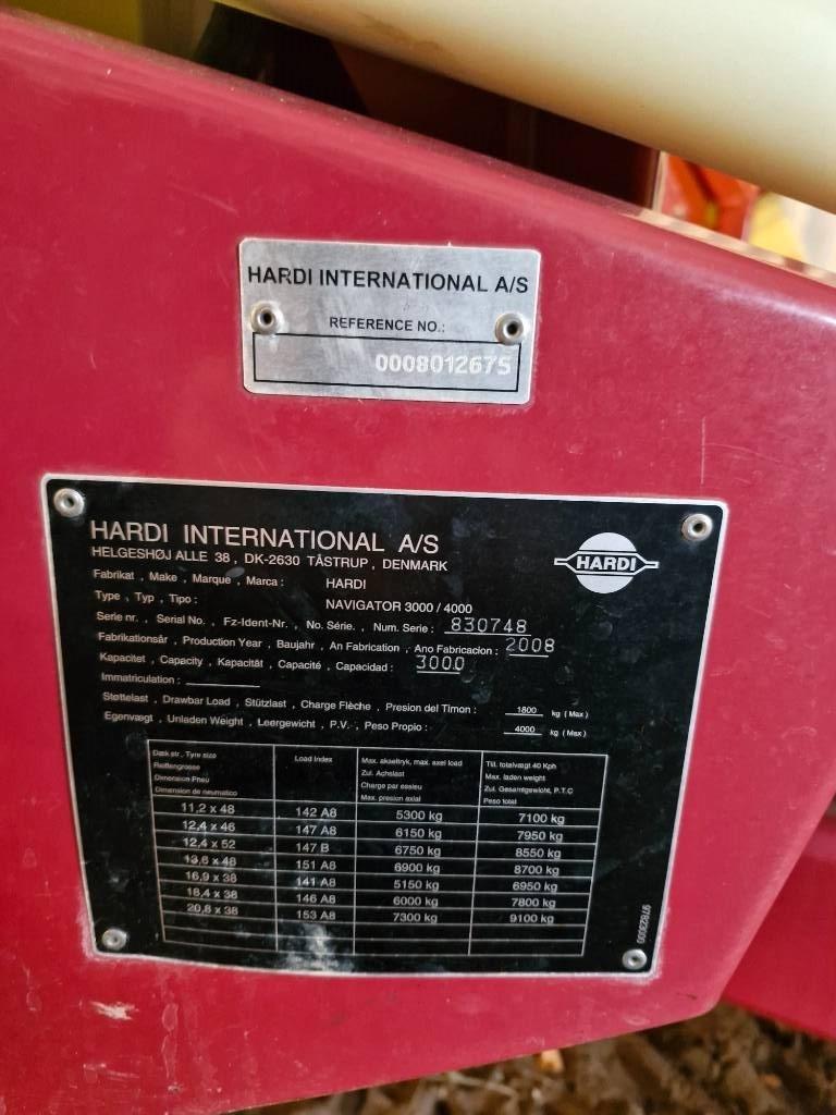 Hardi Navegator 3000 Irroratrici trainate