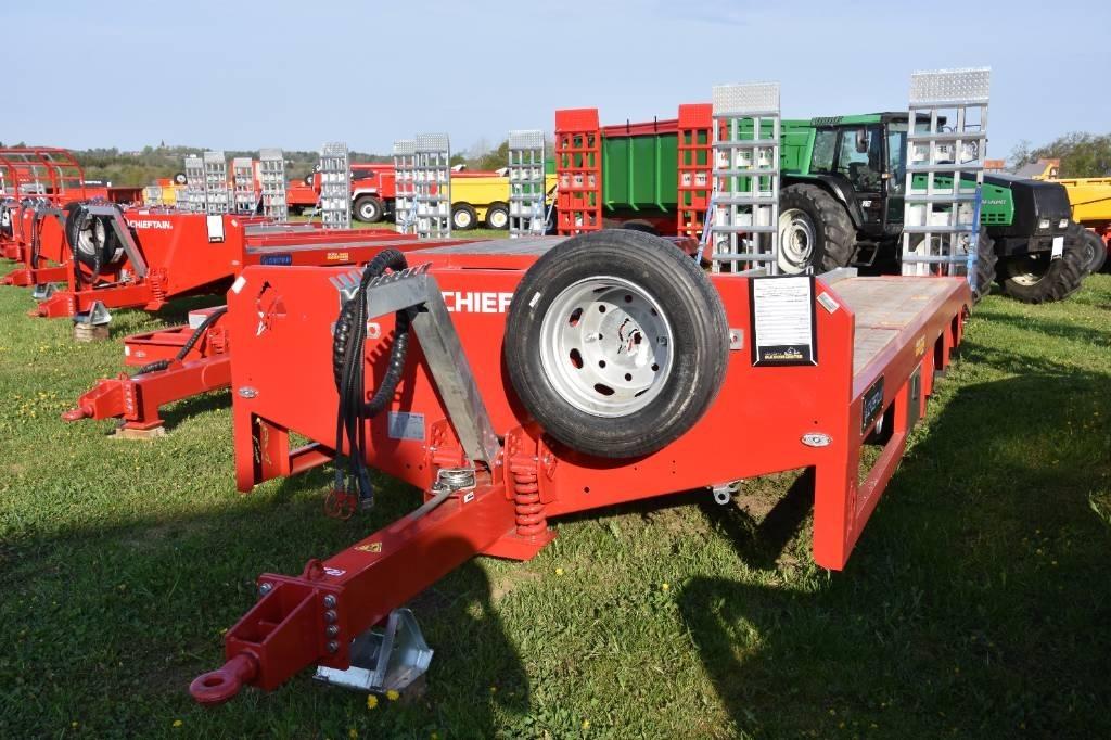 Chieftain 2-axl Maskintransportkärra traktor Övriga Trailers