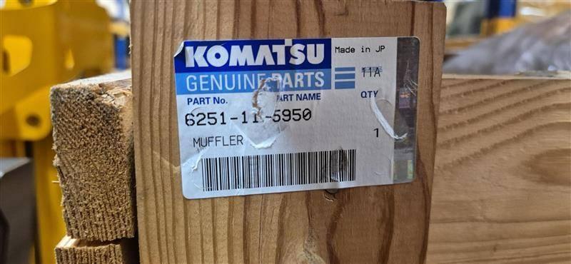 Komatsu MUFFLER 6251-11-5950 Engines
