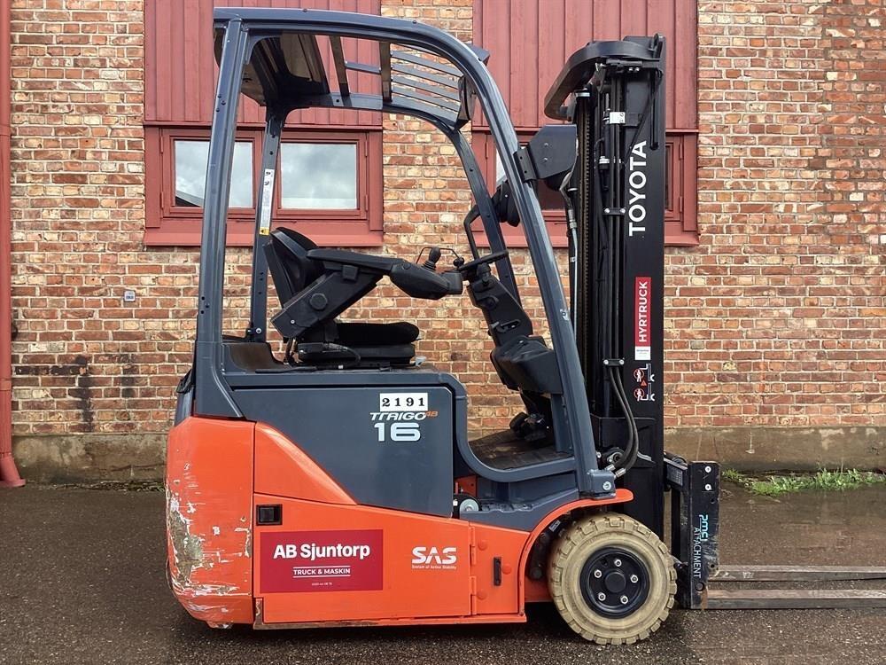 Toyota 8FBEK16T Elmotviktstruckar