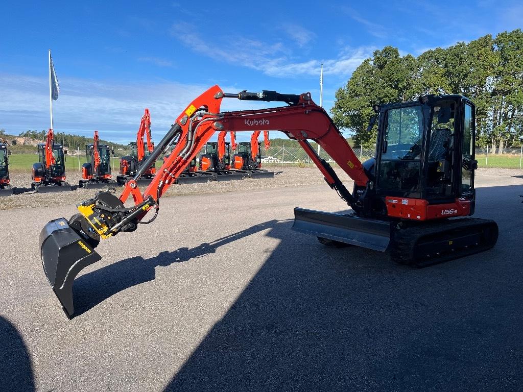 Kubota U 56-5 Minigrävare < 7t
