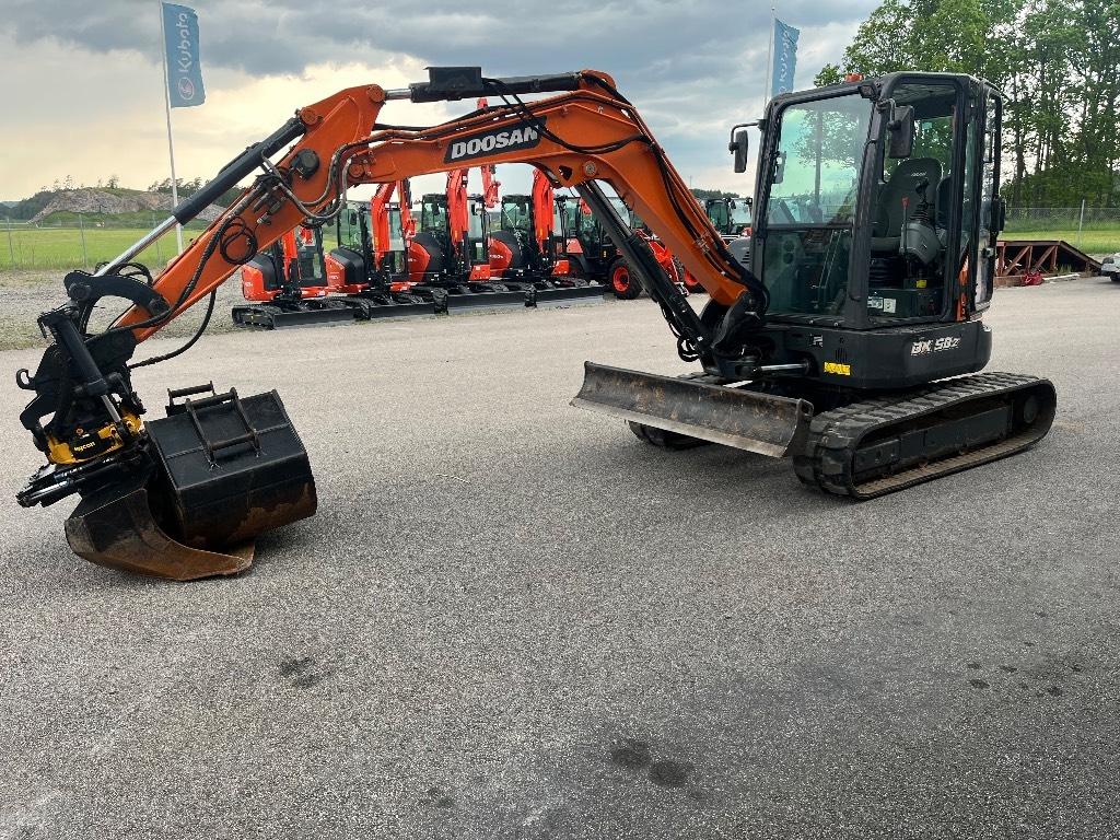 Doosan DX 50 Z-7 Minigrävare < 7t