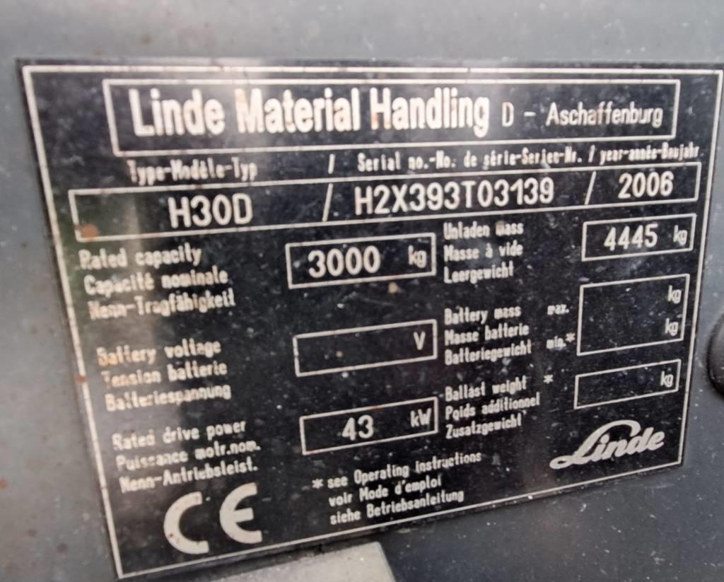 Linde H 30 D Dieseltrukit