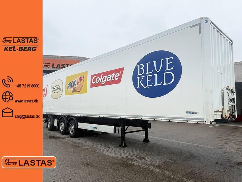 Krone Boxtrailer / Kofferauflieger Semi-trailer med fast kasse