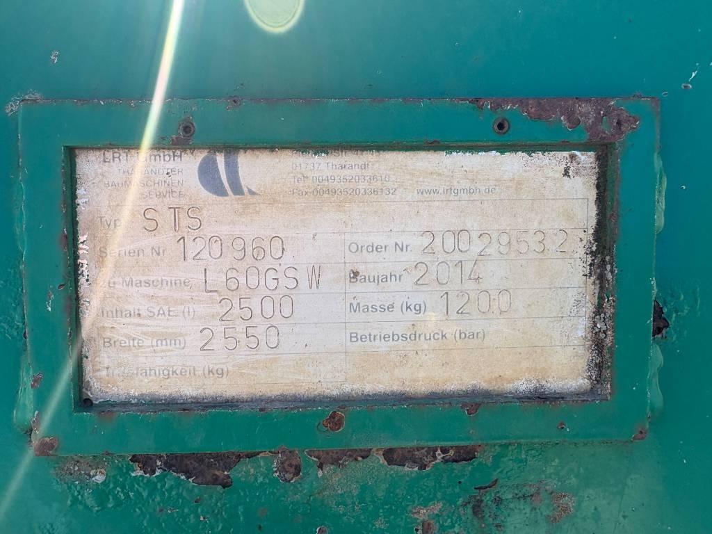  Grusskopa med rak botten, 2,5 kbm, St Bm Skopor