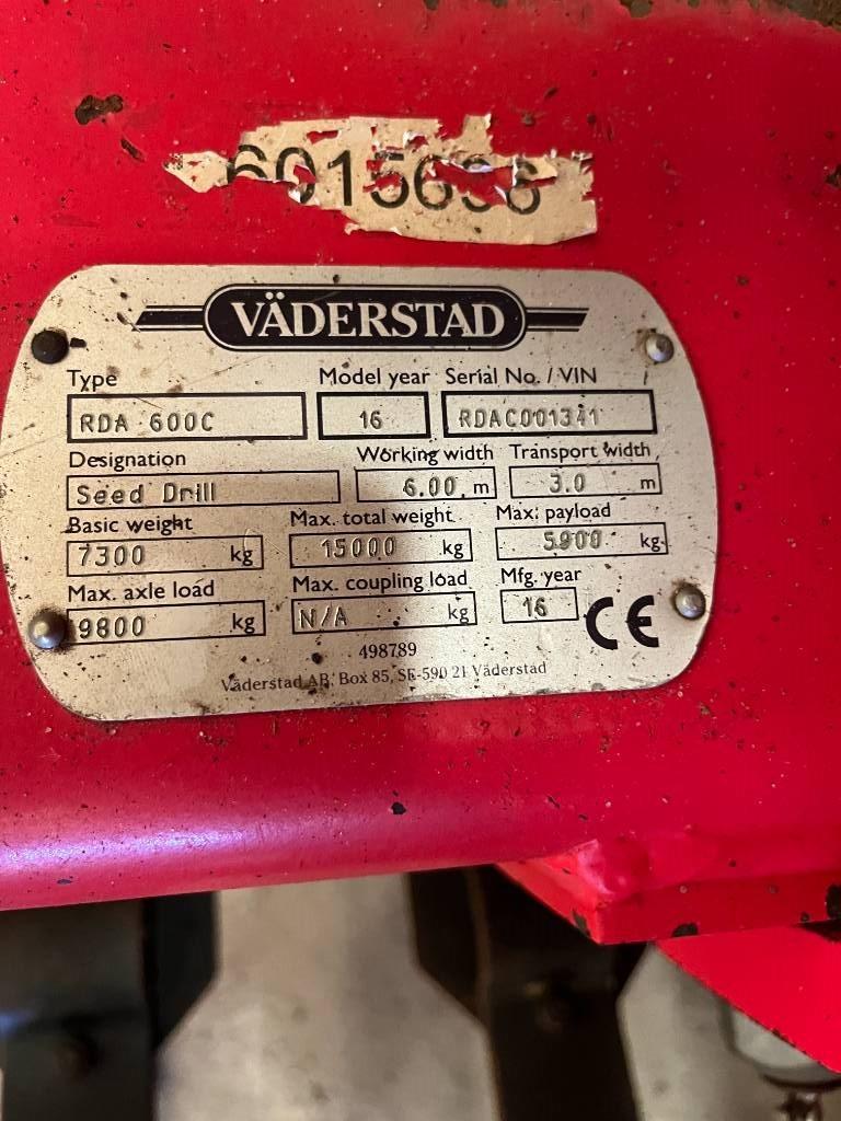 Väderstad Rapid 600 Drills