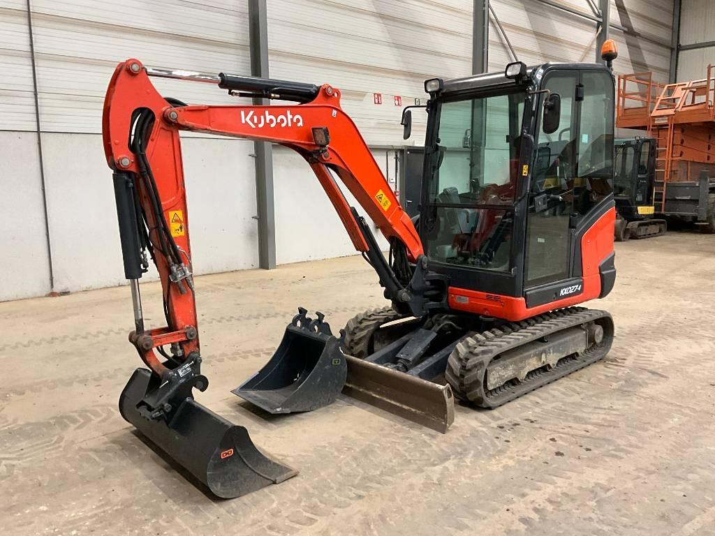 Kubota KX 027-4 Minibagger < 7t