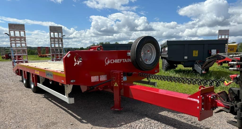 Chieftain 2-axl Maskintransportkärra lastbil Övriga Trailers