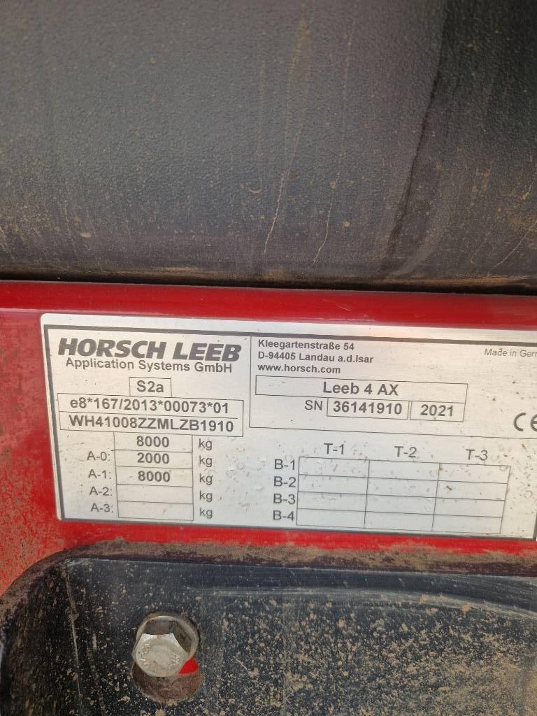 Horsch Leeb 4 AX Irroratrici trainate