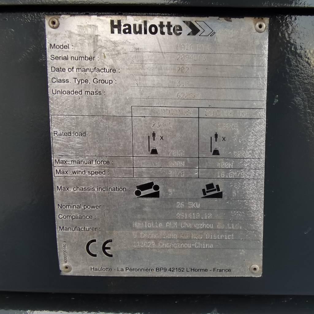 Haulotte HA16RTJ Plataforma de trabajo articulada