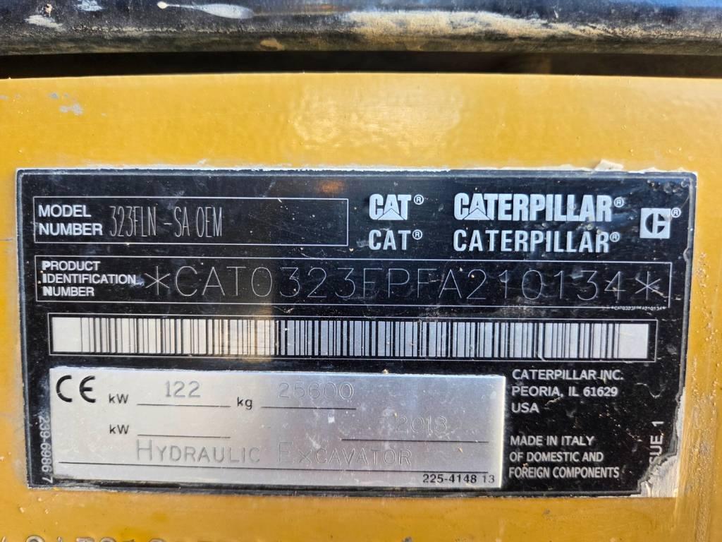 CAT 323 F Excavadoras de cadenas