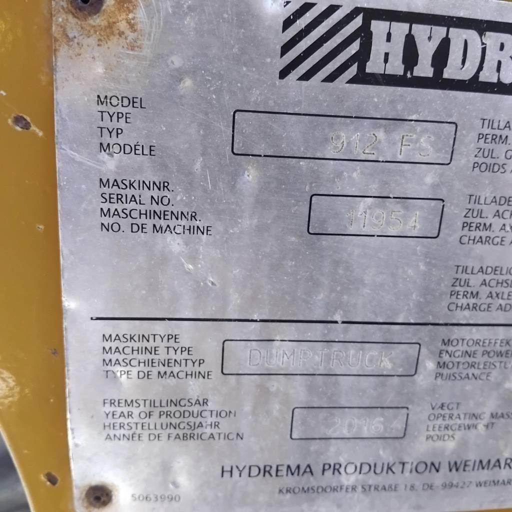 Hydrema 912FS Knækstyrede dumpere