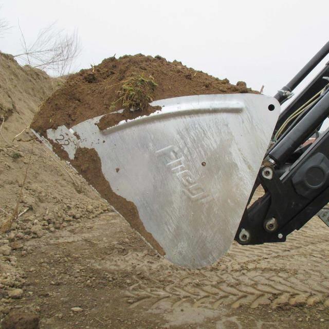 Fliegl JORDSKOVL 2200 STANDARD Pale frontali e scavatori