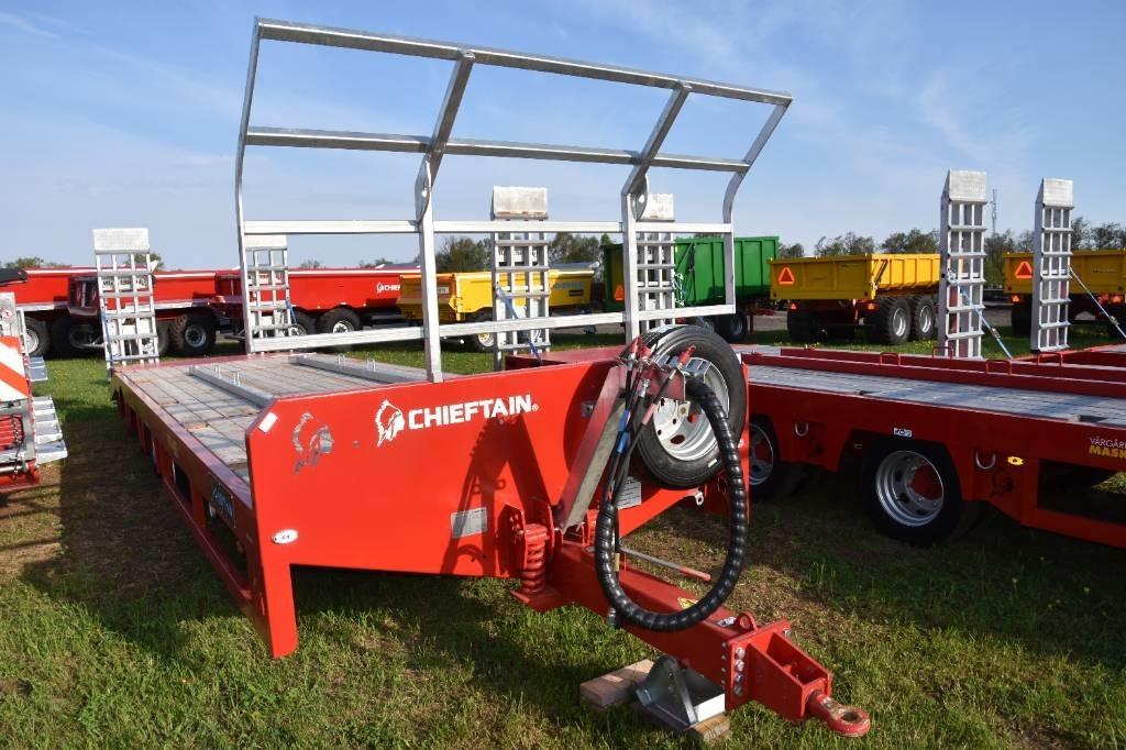 Chieftain 3-axl Maskintransport o Balkärra Övriga Trailers