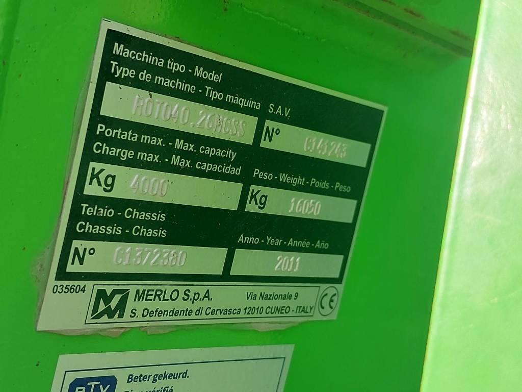 Merlo Roto 40.26 MCSS Telescopic handlers
