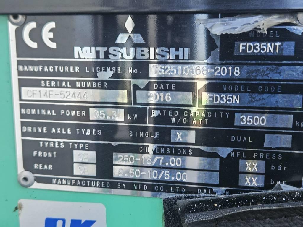Mitsubishi FD35N Dieseltrukit