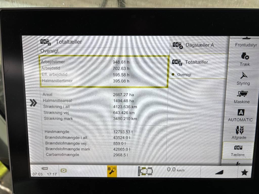 CLAAS LEXION 7600 TT 4WD Combine harvesters