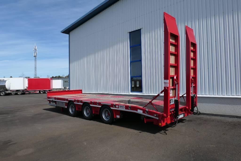 McCauley Maskinkärra Omg leverans Mac-Dl3-25 Maskintransporter