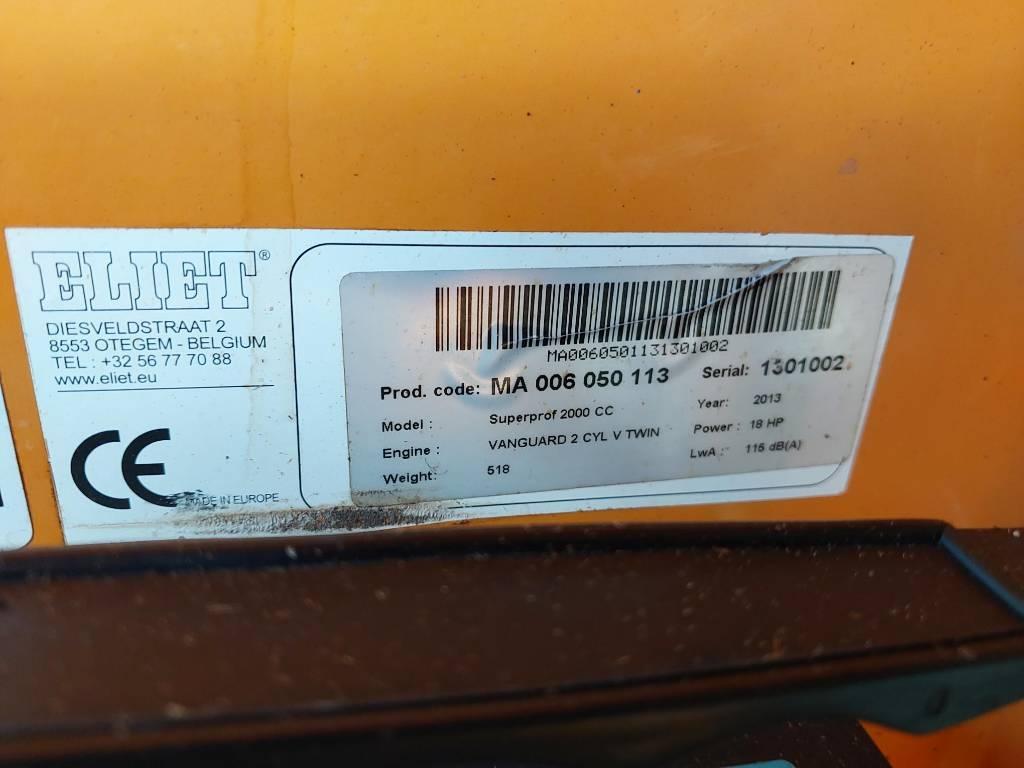 Eliet Super Prof 2000 hakselaar (12 cm cap.) Wood chippers