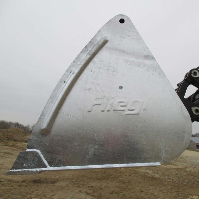 Fliegl JORDSKOVL 2200 STANDARD Pale frontali e scavatori
