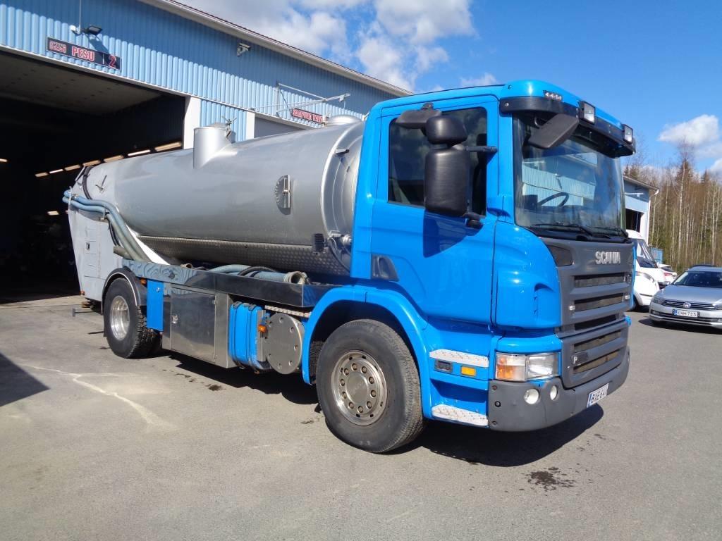 Scania P 340 Paine-/imuautot
