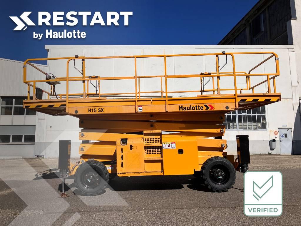 HAULOTTE H15 SX - NEW WHEELS Plataformas tijera