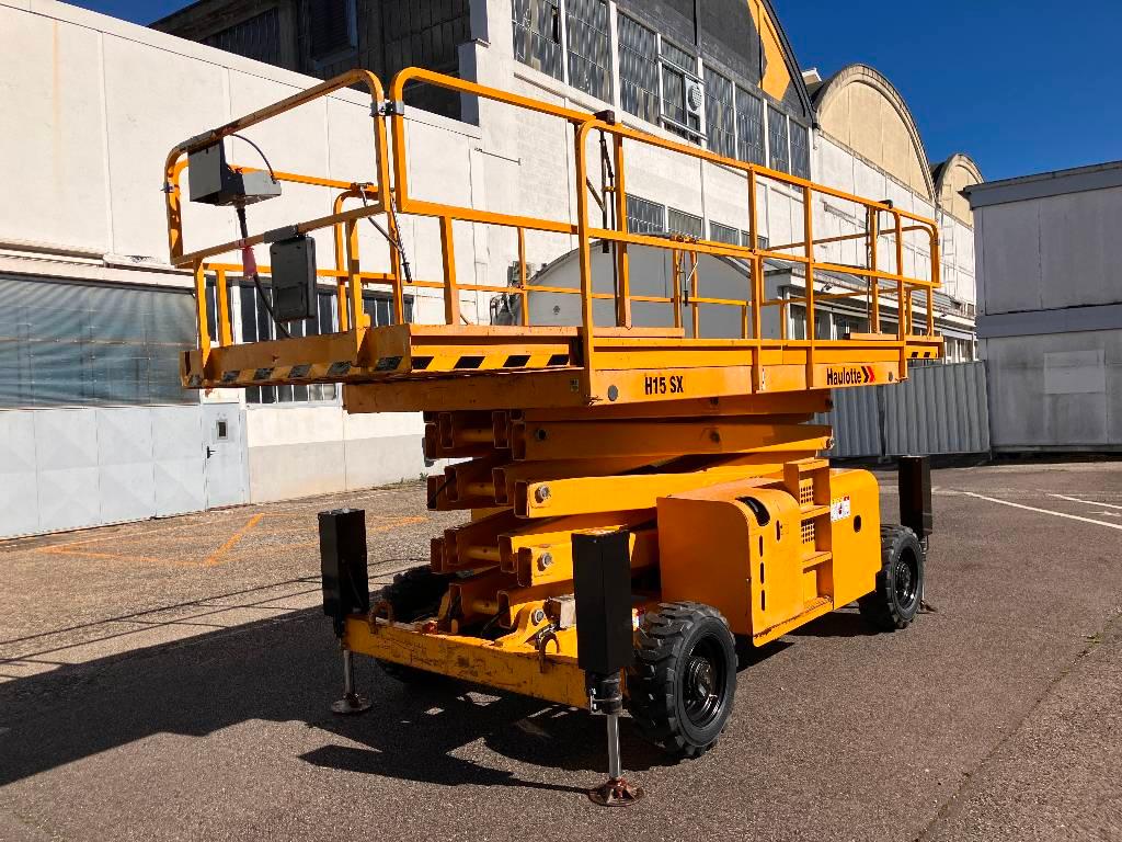 HAULOTTE H15 SX - NEW WHEELS Plataformas tijera