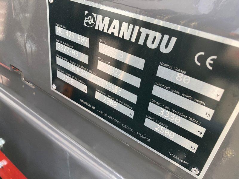 Manitou ME Elektrische heftrucks