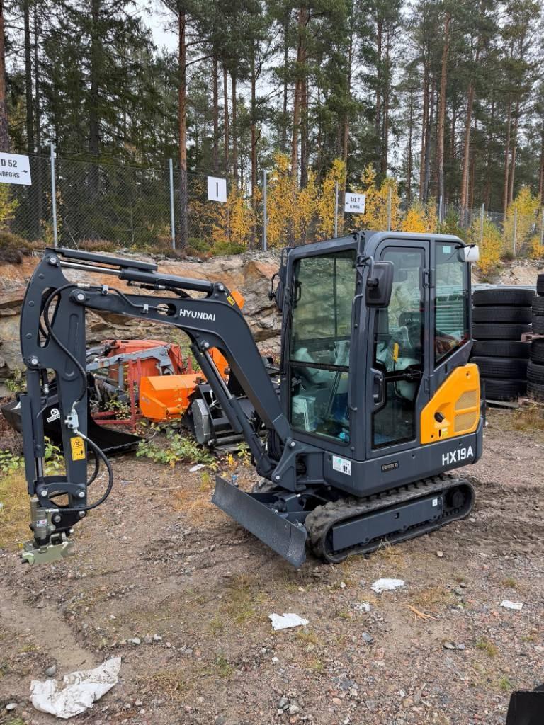 Hyundai HX19 RF Tiltfäste Demomaskin Minigrävare < 7t