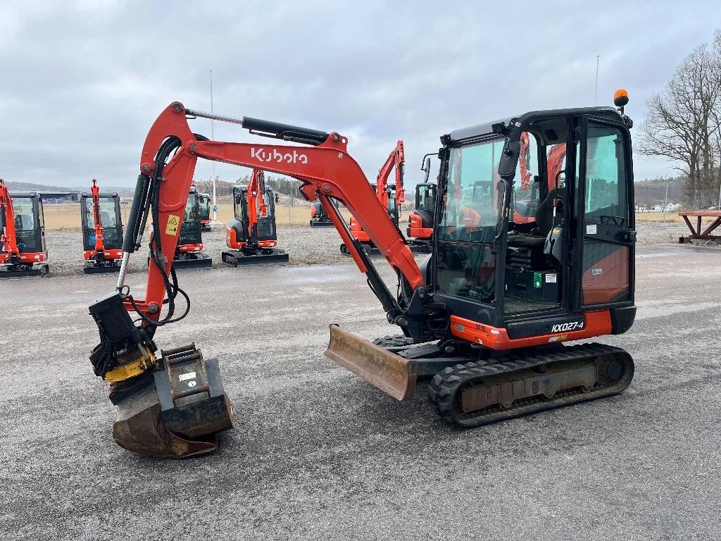 Kubota Kx 27-4 Minigrävare < 7t