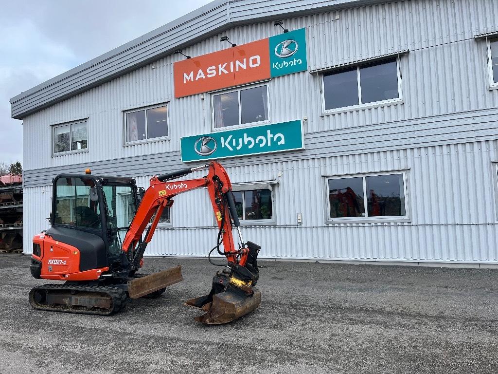 Kubota Kx 27-4 Minigrävare < 7t