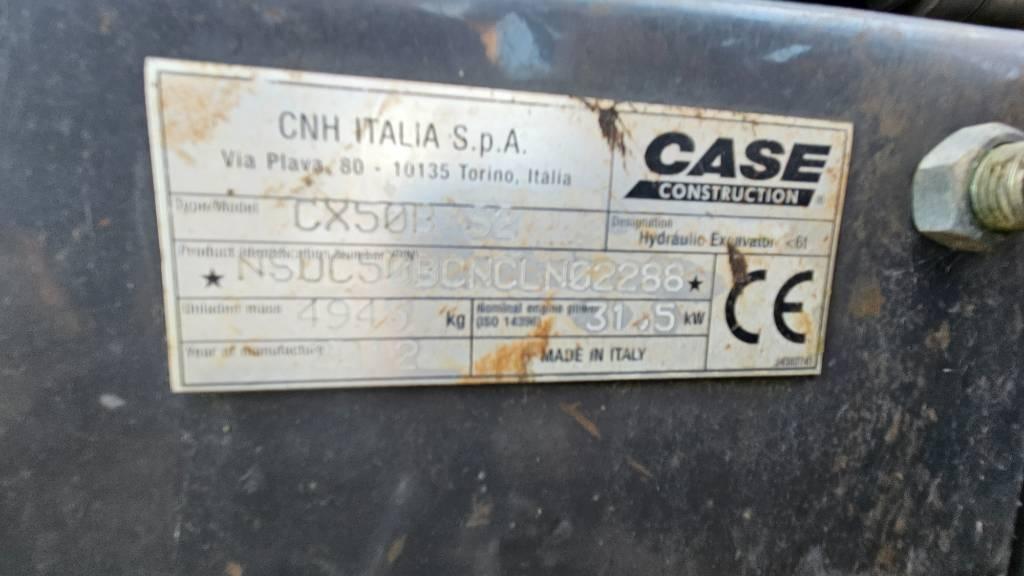 CASE CX50B Mini excavators < 7t (Mini diggers)