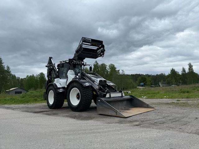 Huddig 1370 cable Grävlastare
